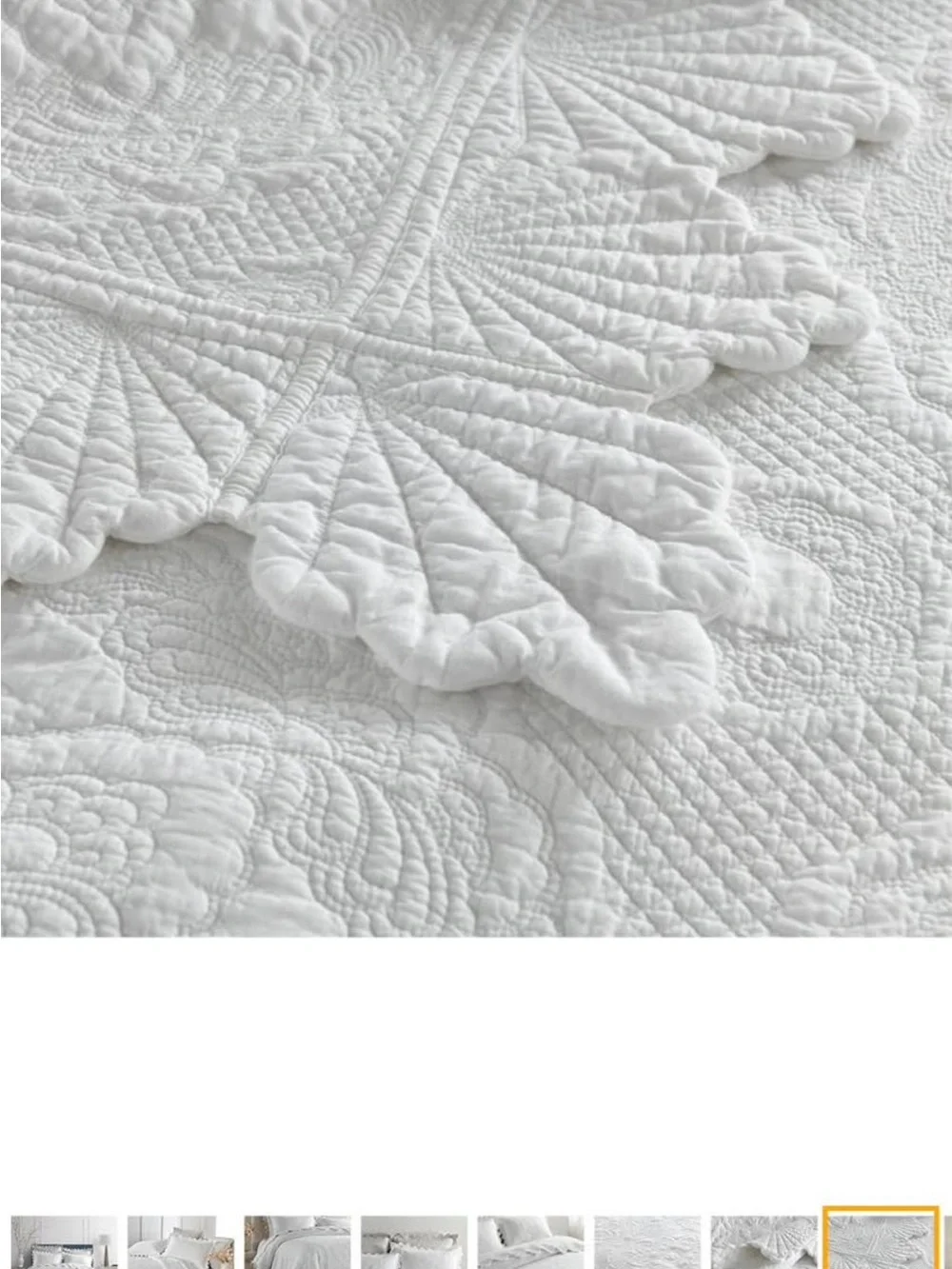 Cotton Quilt Bedding Set Reversible Coverlet, 3 Pieces